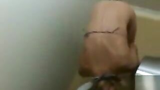 Australian blonde babe poops