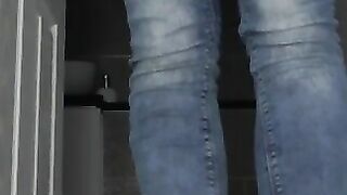 Lovely babe fingering and pooping