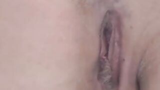 Twitching dark asshole pooping