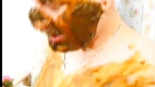Hubby and wife scat fuck
