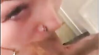 Scat girlfriend drilled in the ass