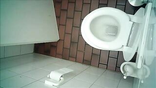 Spycam in public toilet