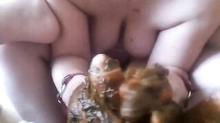 Tasty girl and cheeky load