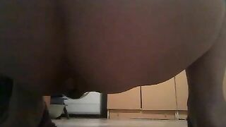 Dark sweet asshole dropping shit