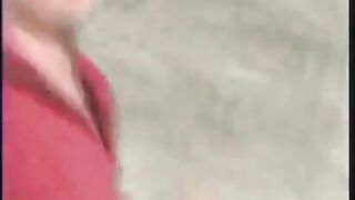 Outdoor poop show of sexy babe