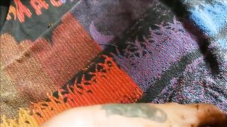 Lovely booty girlfriend getting ass fingered