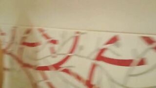 Blonde wife enjoying hot scat fuck