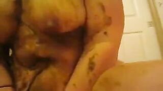 Sticky scat fuck