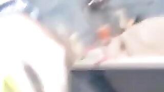 Closeup of sexy big turd