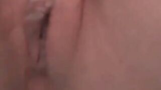 Creamy wet pussy solo