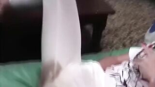 Naughty nurse and panty poo