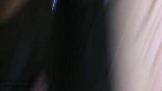 Hard sticky poop in the toilet