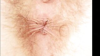 Closeup of dirty assholes in slideshow