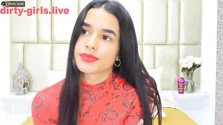 Cutie teen vomiting and licking shit