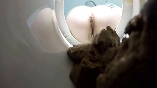 Teen girl and poop cam