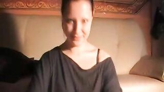 Sexy Dutch babe poop licking