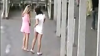 Amateur retro babes and panty poopers