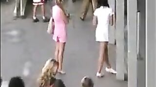 Amateur retro babes and panty poopers