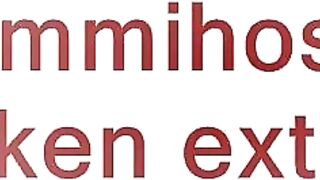 Beautiful ass and plastic panty poop