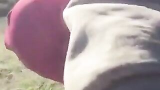 Closeup outdoor poop