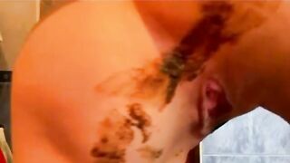 Massive big turds on the plate