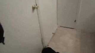 Sweet sexy blonde babe shitting