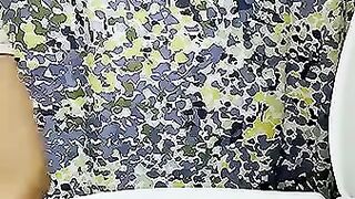 Gorgeous dark asshole babe pooping