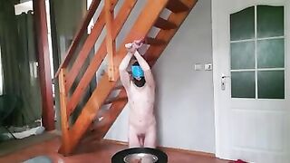 Slave must eat shit and cleaning ass