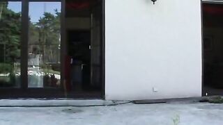 Amateur scat slut and hungry slave