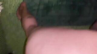 Girl spreads her ass cheeks to show her butt hole