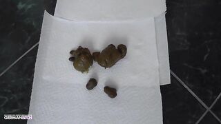 Yummy cute blonde babe and hot poop