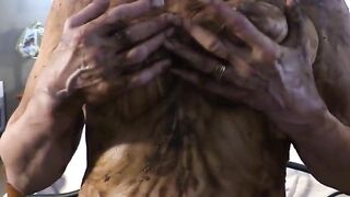 Massive tits and sticky poop
