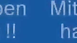 Shaved mature busty lady masturbating and smearing