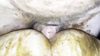 Fantastic shit covered ass fucked