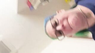 Yellow hard turd from sweet tattooed ass