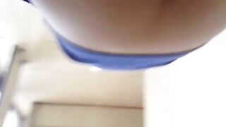 Korean Pissing Voyeur Super close up show