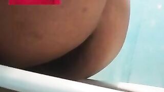 Latina hot ass milf poops