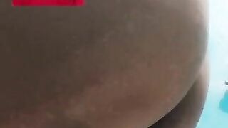 Homemade poop in toilet