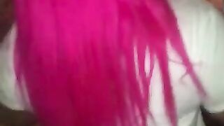 Loud hard fart from phat ass