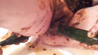 Fucking her both kinky holes