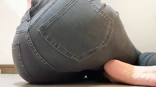 Poop in full jeans solo