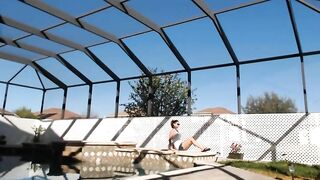 Poopee in pink bikini