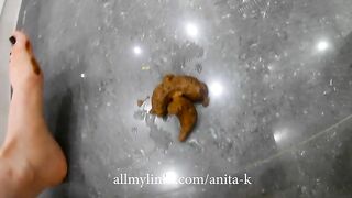 Pooping on the floor