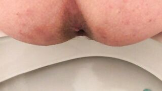 Wife poop closeup