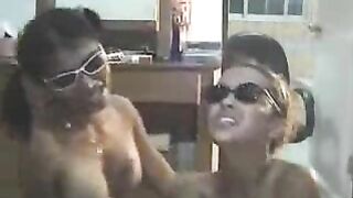 Kinky and horny girls in hot scat sex