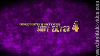 Mature horny ladies in hot threesome scat session