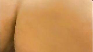 Huge ass lady and hot poop