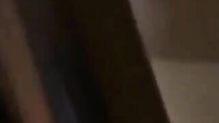 Struggle to poop closeup