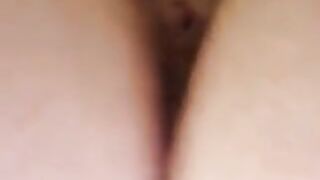 Struggle to poop closeup