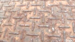 Amazing hot slut and outdoor poops